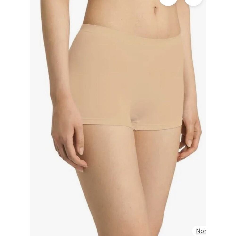 Hanro Women's Touch Feeling Boyleg Nude Sz M $70 NEW